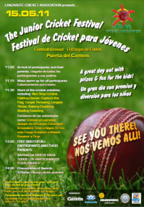 Junior Cricket Festival Lanzarote