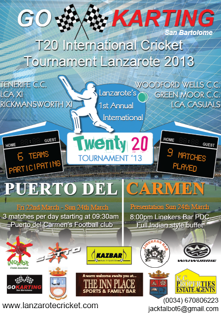 Lanzarote Cricket Association International Twenty 20 Tournament