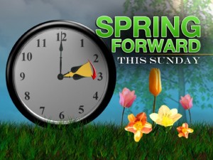 Spring Forward This Sunday