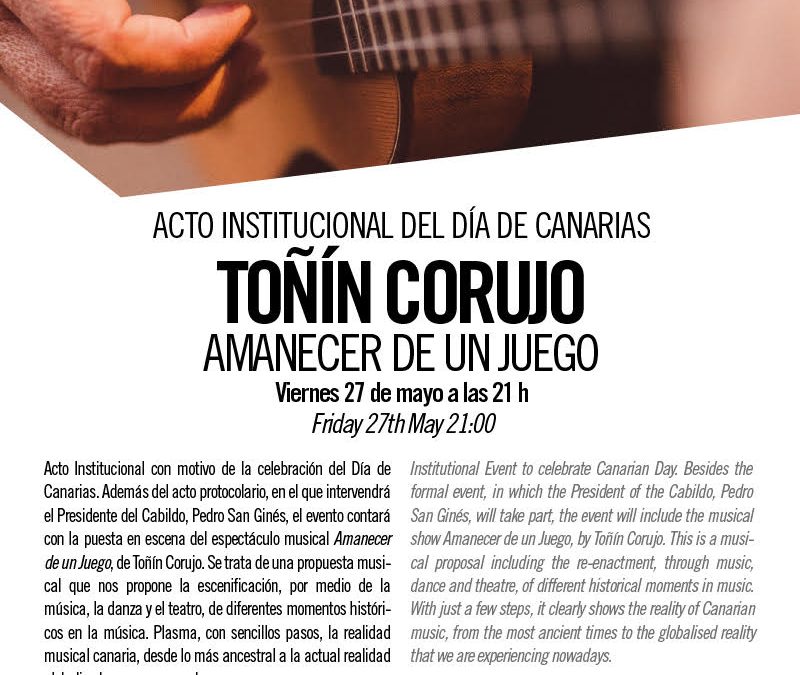 Traditional Canarian music with Toñin Corujo