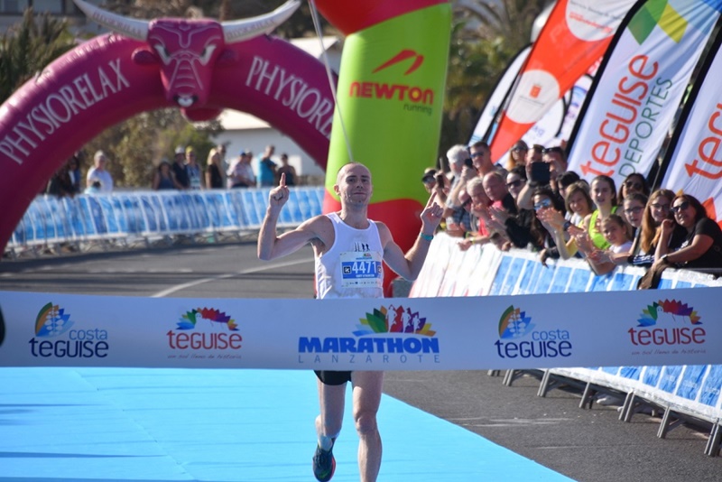 Success at the Lanzarote International Marathon
