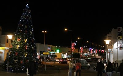 Christmas illuminations for Yaiza