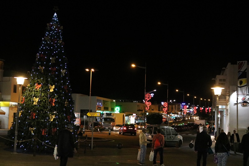 Christmas illuminations for Yaiza