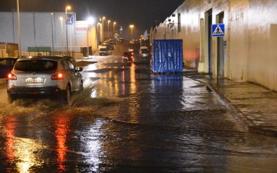 Heavy rainfall in Lanzarote