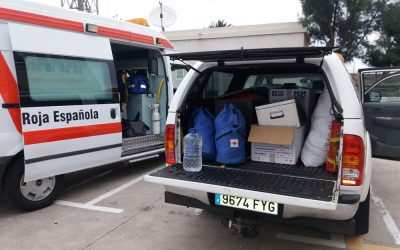A boat arrives with eight immigrants in Costa Teguise