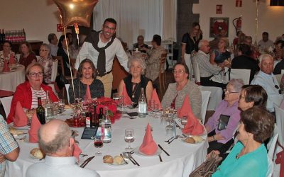Teguise pensioners enjoyed a traditional Christmas Lunch