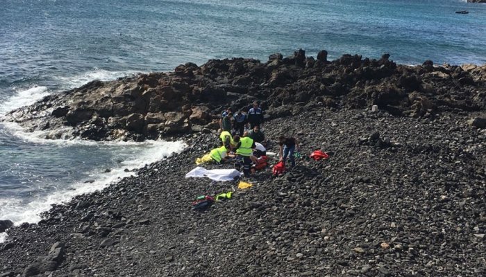 Several drowned after arriving in Patera to Costa Teguise