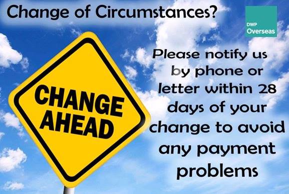 Change of Circumstances
