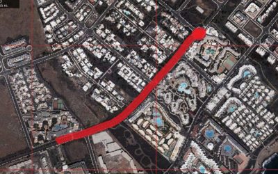 300,000 euros from the Cabildo for the works of Las Palmeras Avenue