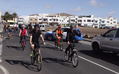 Do you know how the World Bicycle Day in Lanzarote was celebrated?