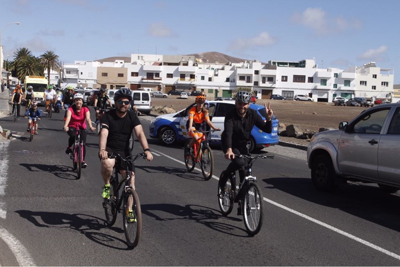 Do you know how the World Bicycle Day in Lanzarote was celebrated?