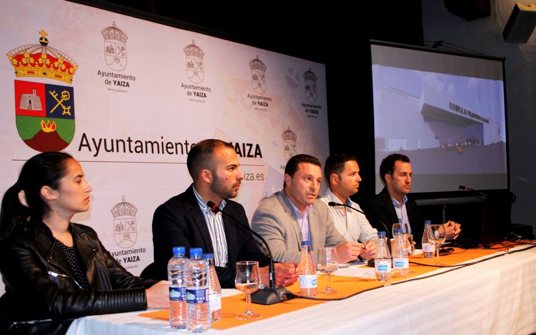 Óscar Noda presents how the Playa Blanca Sports Complex will be
