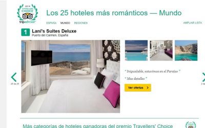 Do you know which Lanzarote hotel is the most romantic in the world?