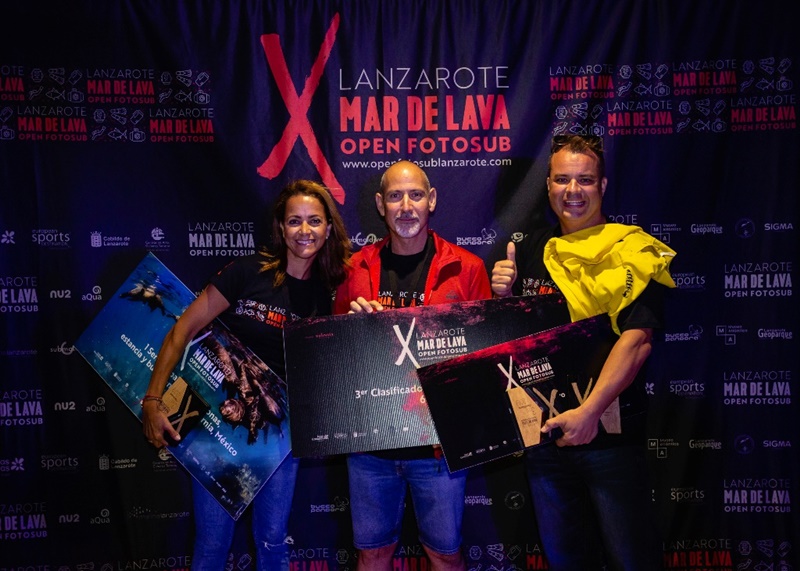 Watch the video of the awards ceremony of the Open Fotosub Lanzarote