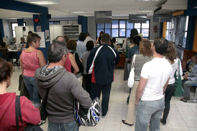  January leaves ten thousand more unemployed in the Canary Islands