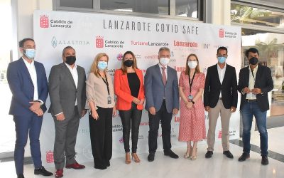 The Cabildo leads a pilot project that places Lanzarote in the first safe tourist destination in the world