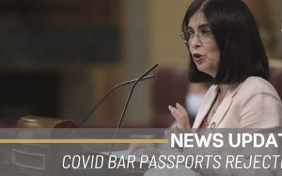 COVID BAR PASSPORTS REJECTED