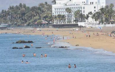 A “wave of heat” arrives in Lanzarote
